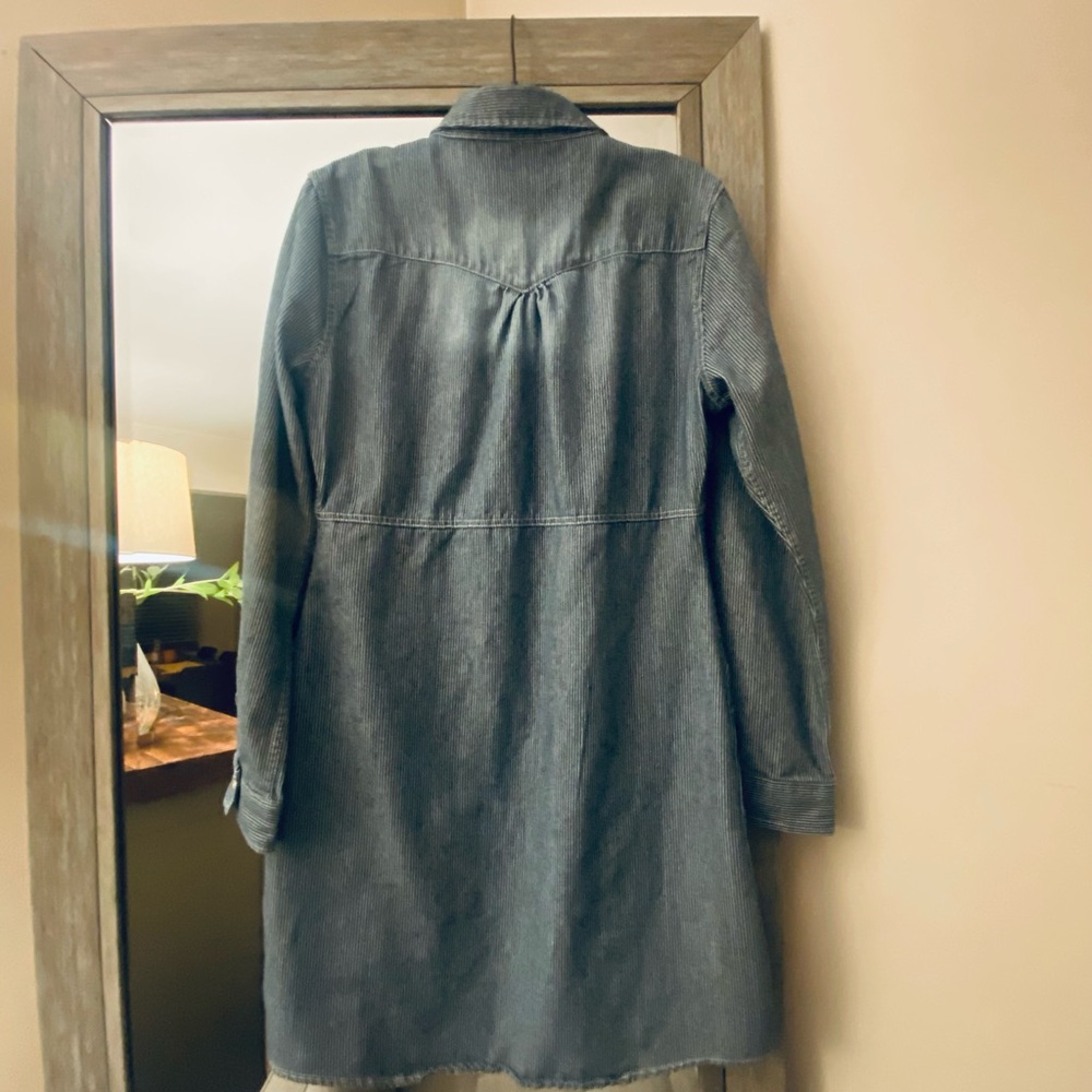 Levi’s, M, Full Snap Button Down Collared Pinstri… - image 6